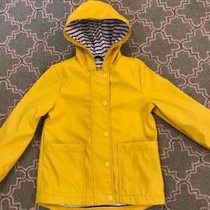Like-new GAP girls rain jacket size small